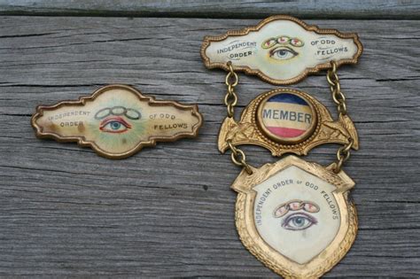 Odd Fellows Collectibles for sale .